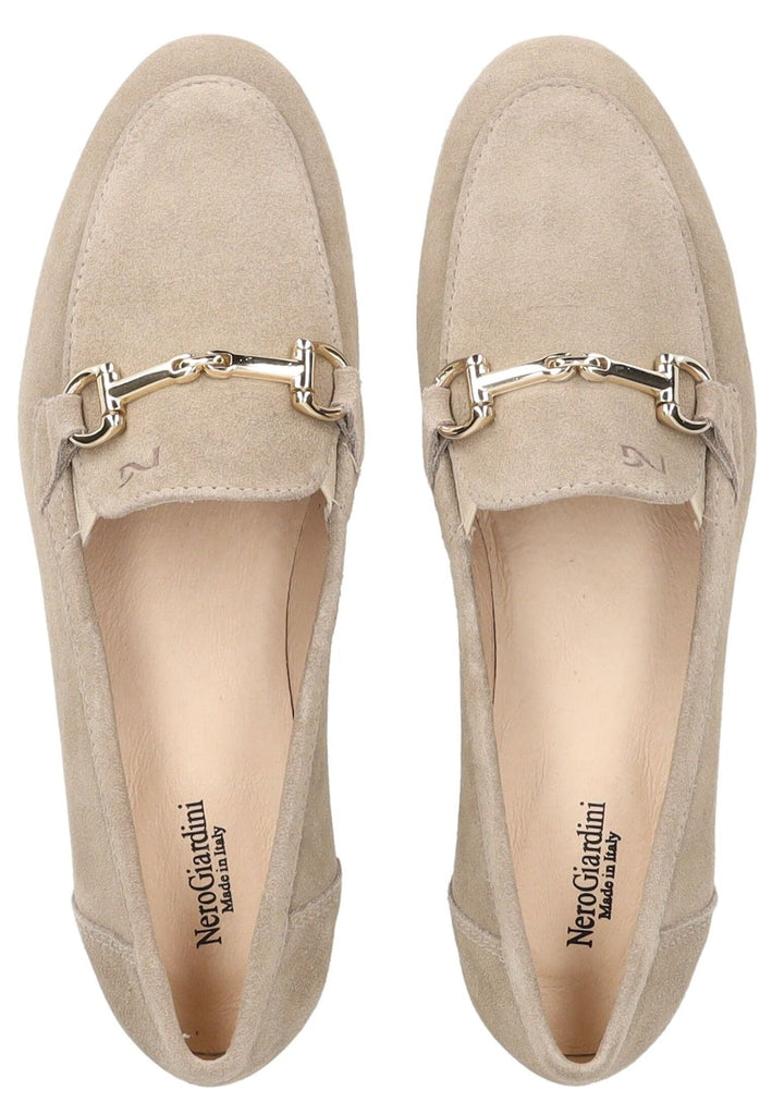 Nero Giardini Slipper Veloursleder Braun