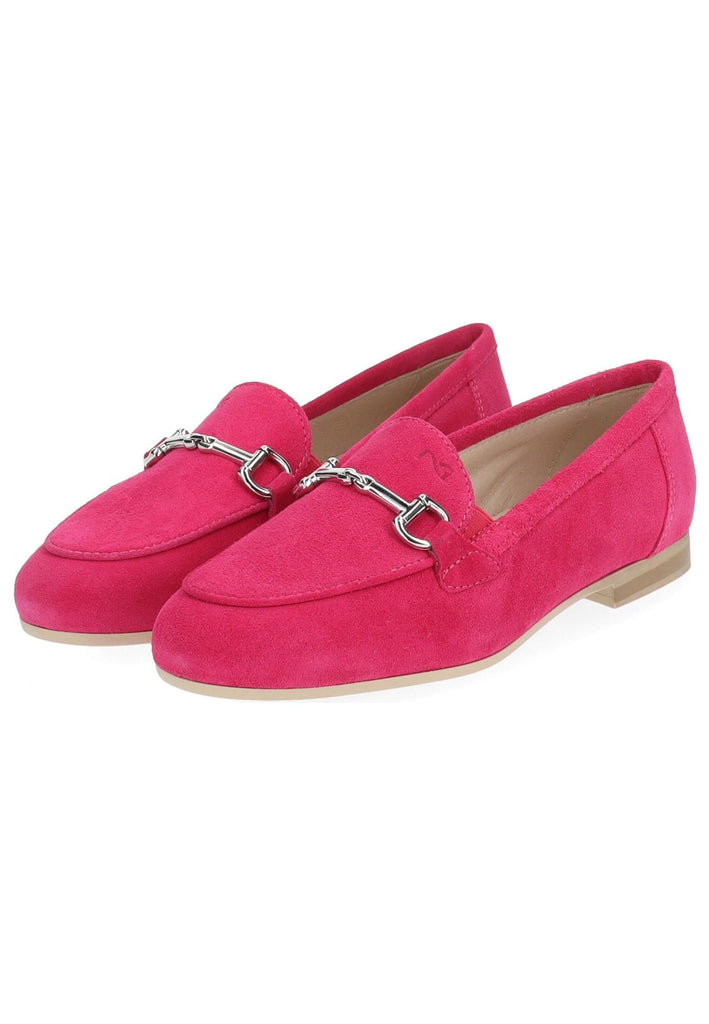 Nero Giardini Slipper Veloursleder Fuchsia