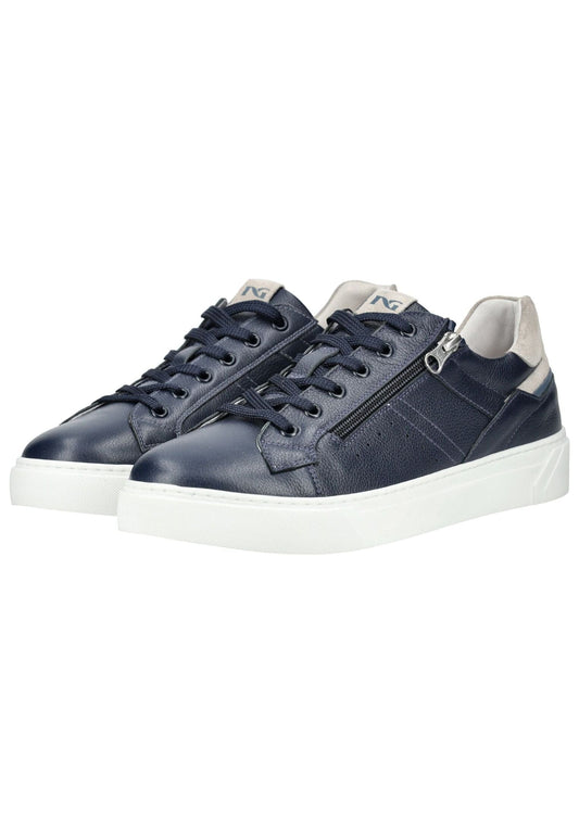 Nero Giardini Sneaker Leder Blau Warmfutter