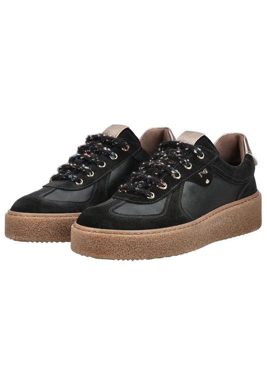 Nero Giardini Sneaker Leder Schwarz
