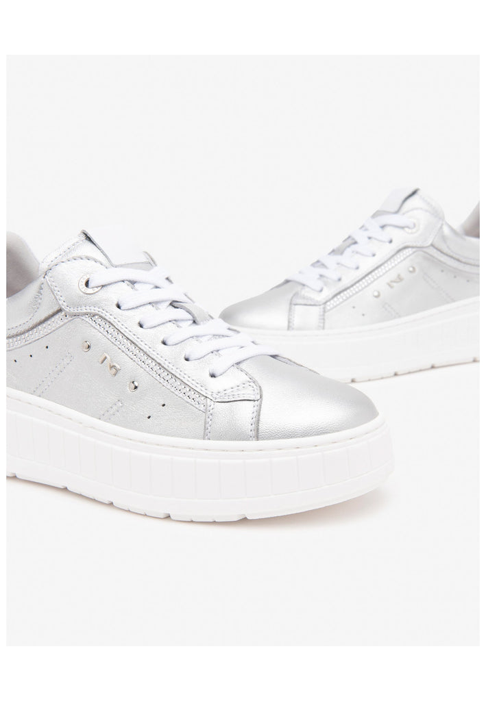 Nero Giardini Sneaker Leder Silber