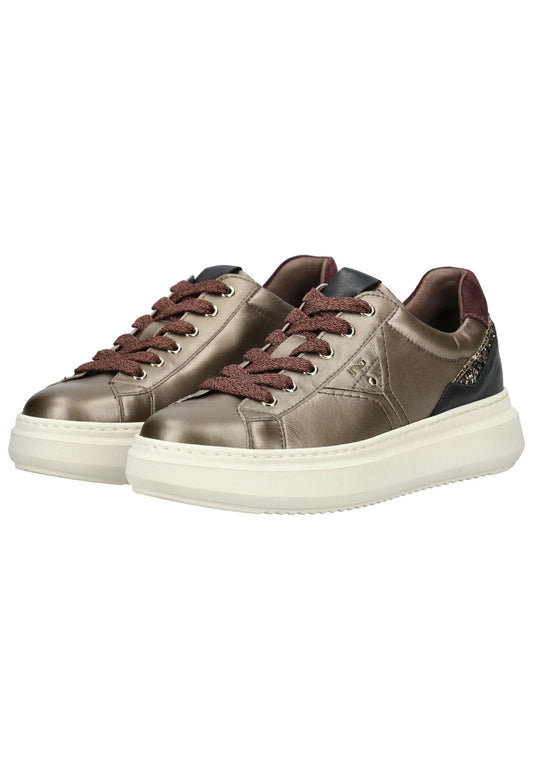 Nero Giardini Sneaker Leder/Synthetik Braun