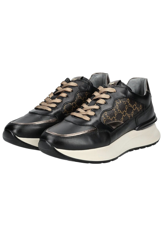 Nero Giardini Sneaker Leder/Synthetik Schwarz Kombi
