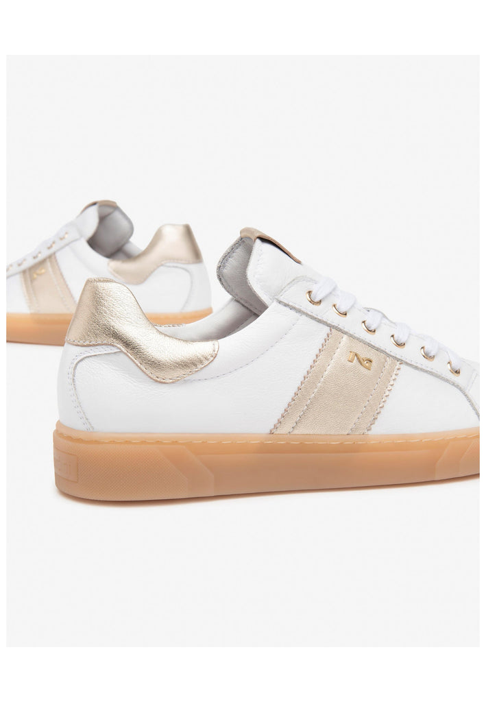 Nero Giardini Sneaker Leder/Synthetik Weiß