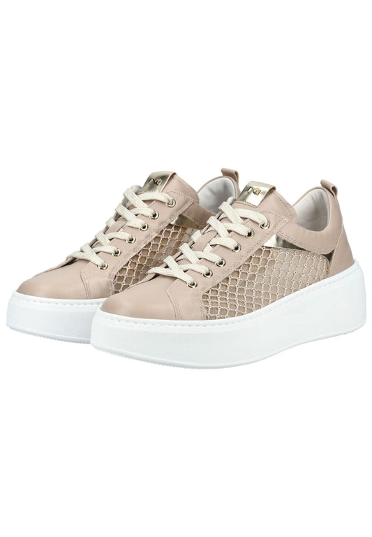 Nero Giardini Sneaker Leder/Textil Beige