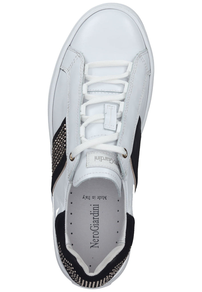 Nero Giardini Sneaker Leder/Textil Bianco
