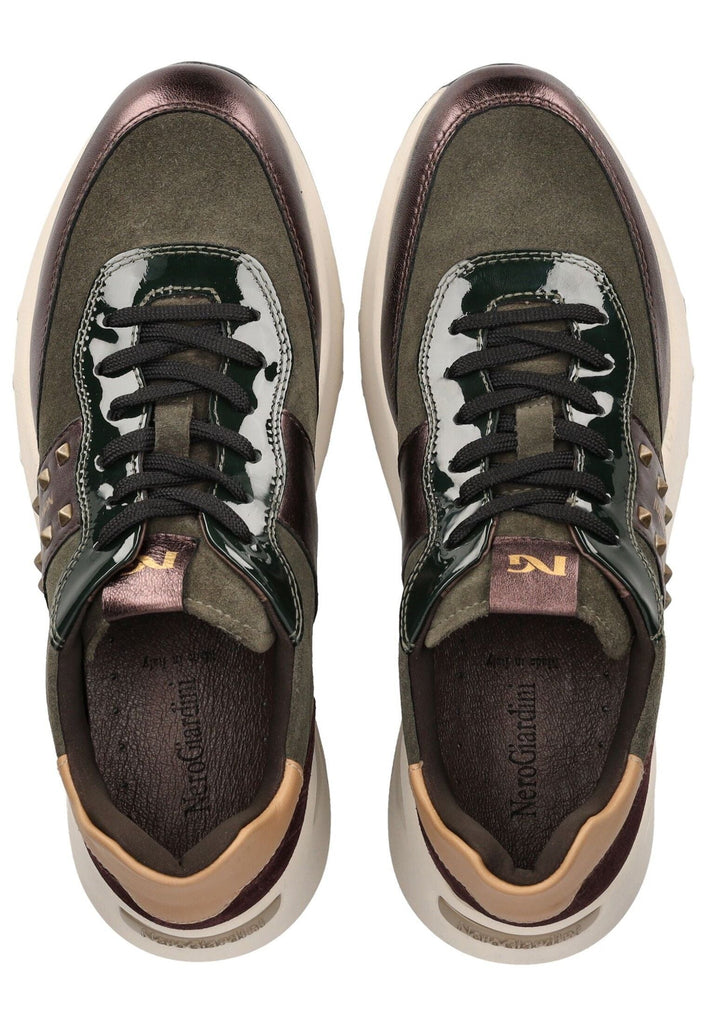 Nero Giardini Sneaker Leder/Textil Bordeaux