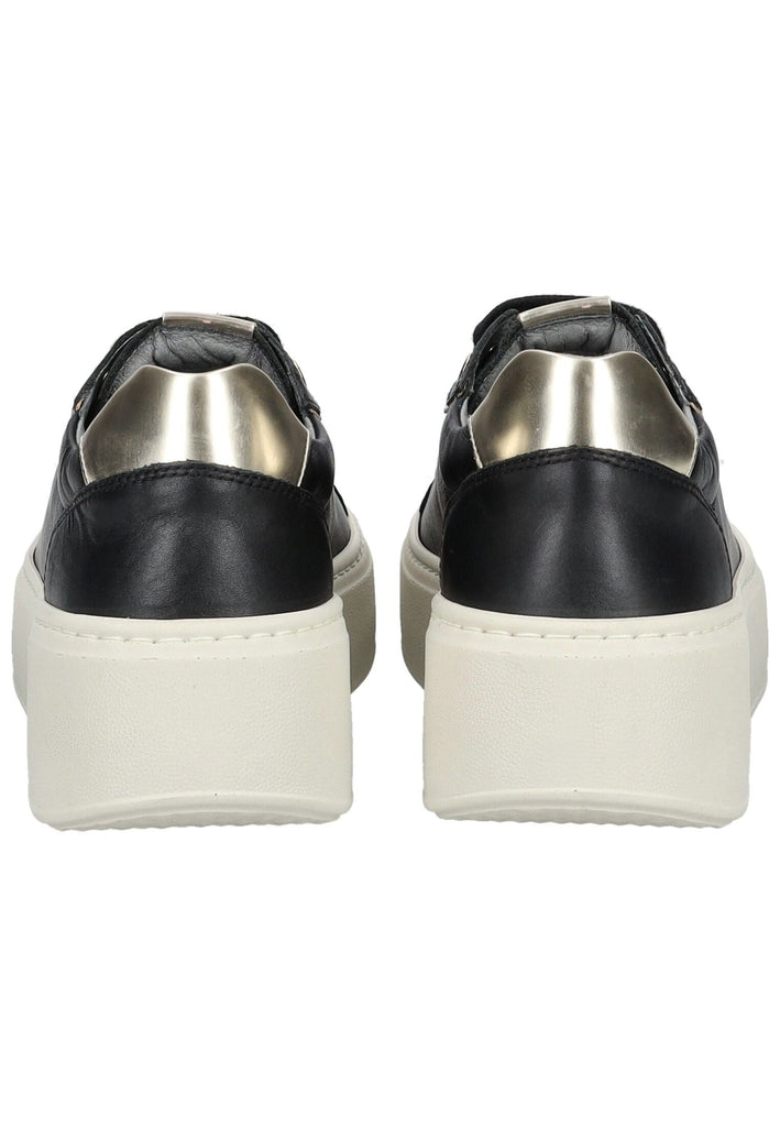 Nero Giardini Sneaker Leder/Textil Schwarz/Gold