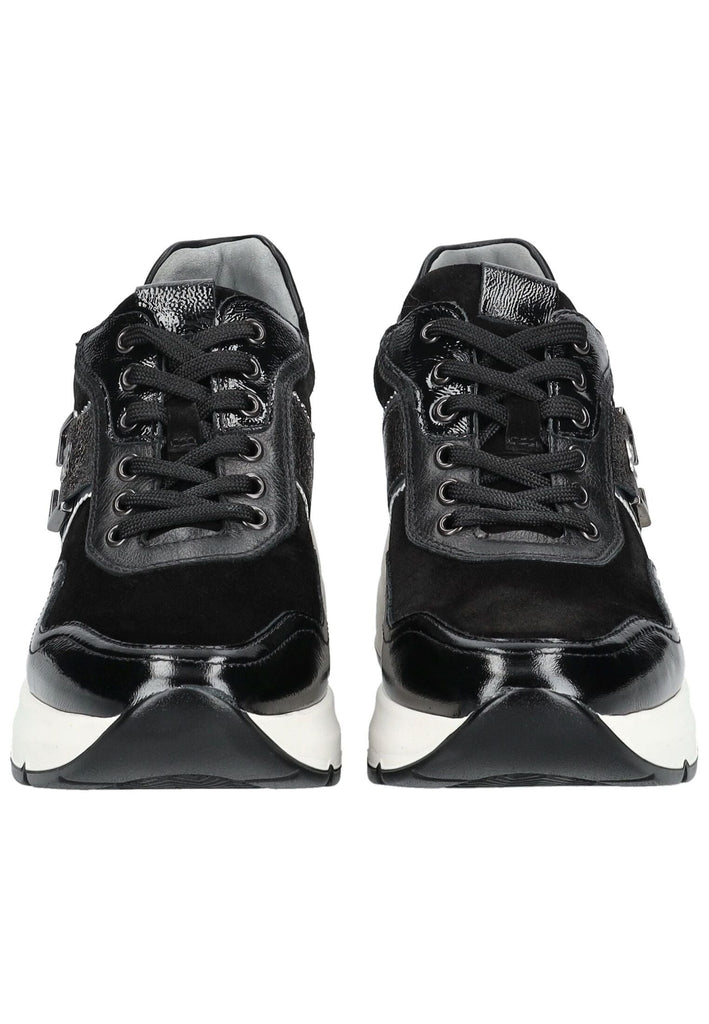 Nero Giardini Sneaker Leder/Textil Schwarz Kombi