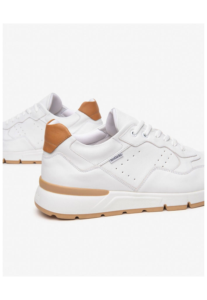 Nero Giardini Sneaker Leder/Textil Weiß