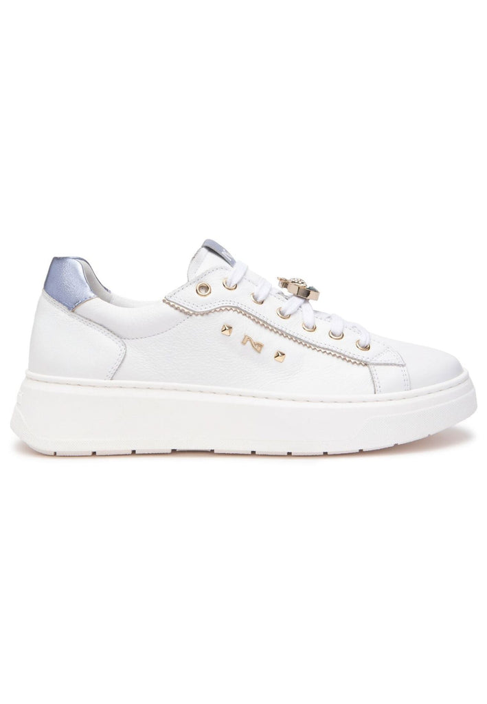 Nero Giardini Sneaker Leder/Textil Weiß