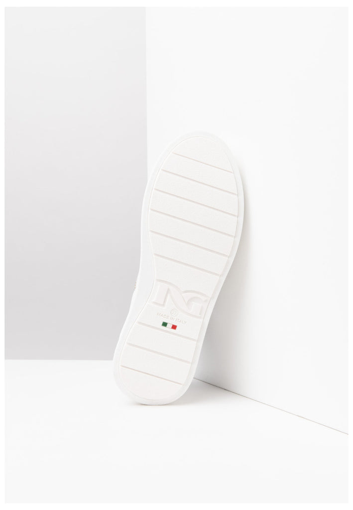 Nero Giardini Sneaker Leder/Textil Weiß