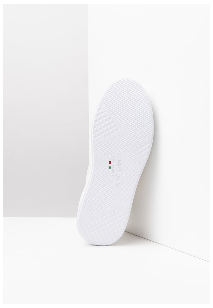 Nero Giardini Sneaker Leder/Textil Weiß