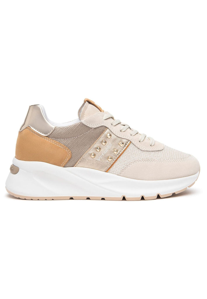 Nero Giardini Sneaker Leder/Textil Weiß/Beige