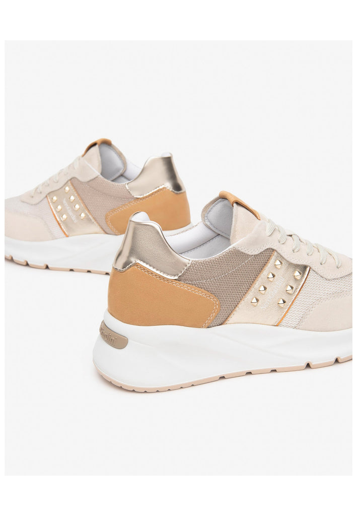 Nero Giardini Sneaker Leder/Textil Weiß/Beige