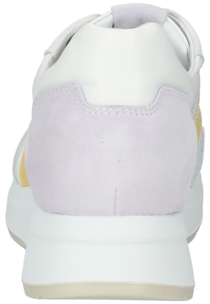 Nero Giardini Sneaker Leder/Textil Weiß/Gelb