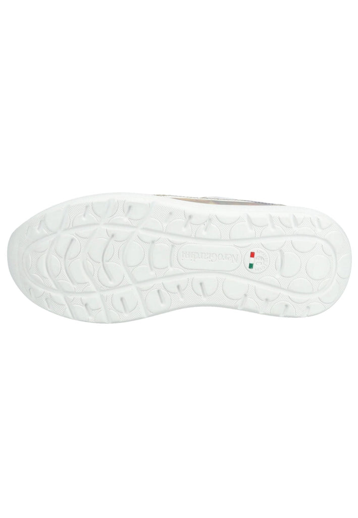 Nero Giardini Sneaker Leder/Textil Weiß/Gold