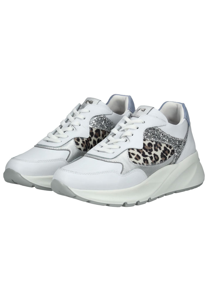 Nero Giardini Sneaker Leder/Textil Weiß Kombi