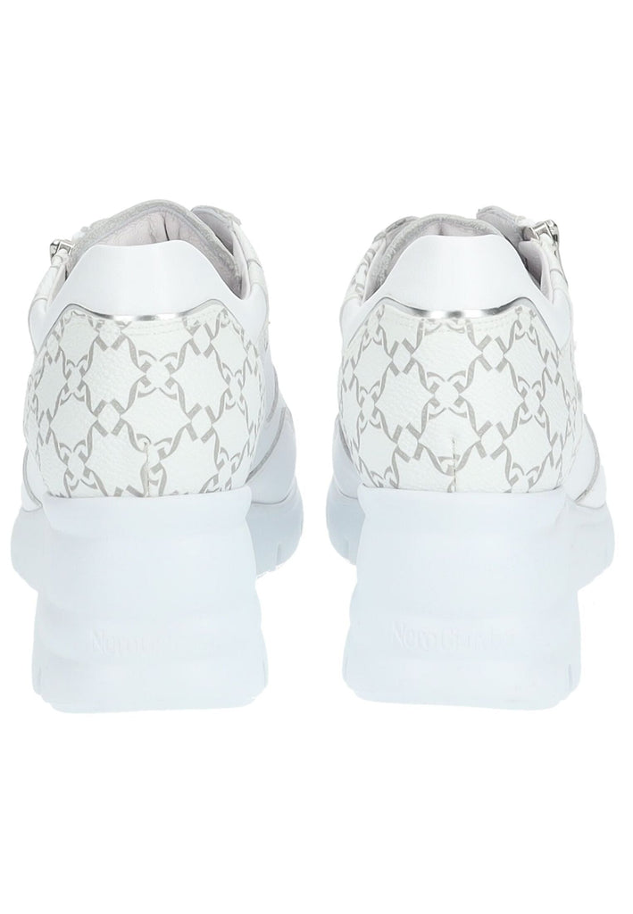 Nero Giardini Sneaker Leder/Textil Weiß Kombi