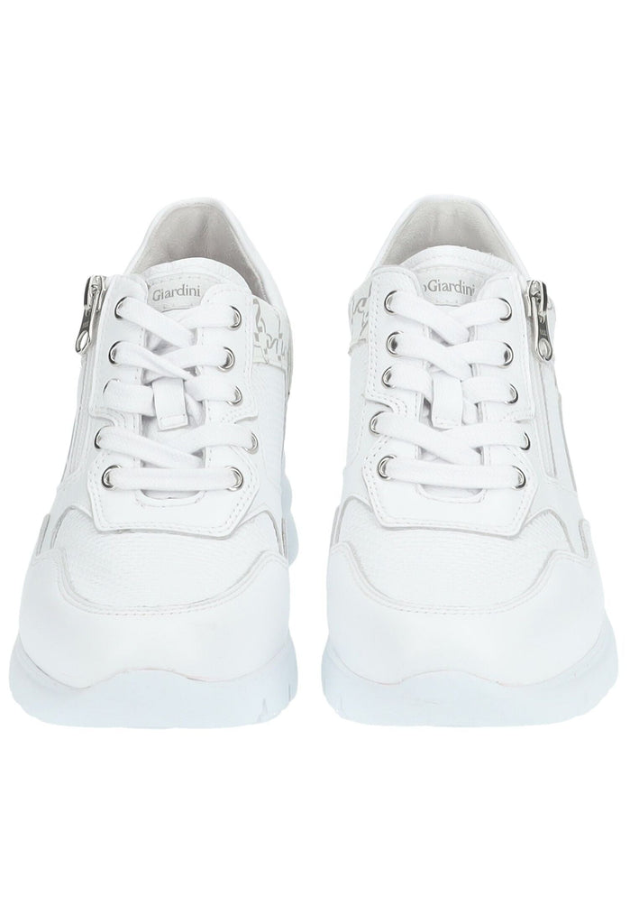 Nero Giardini Sneaker Leder/Textil Weiß Kombi