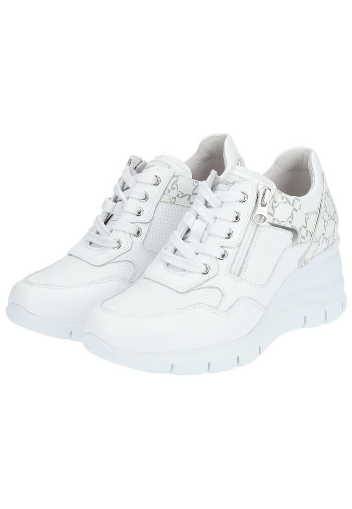 Nero Giardini Sneaker Leder/Textil Weiß Kombi