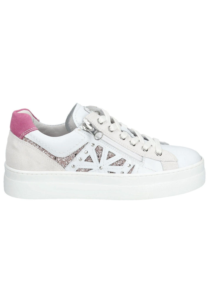 Nero Giardini Sneaker Leder/Textil Weiß/Pink