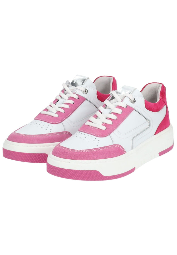 Nero Giardini Sneaker Leder/Textil Weiß/Pink