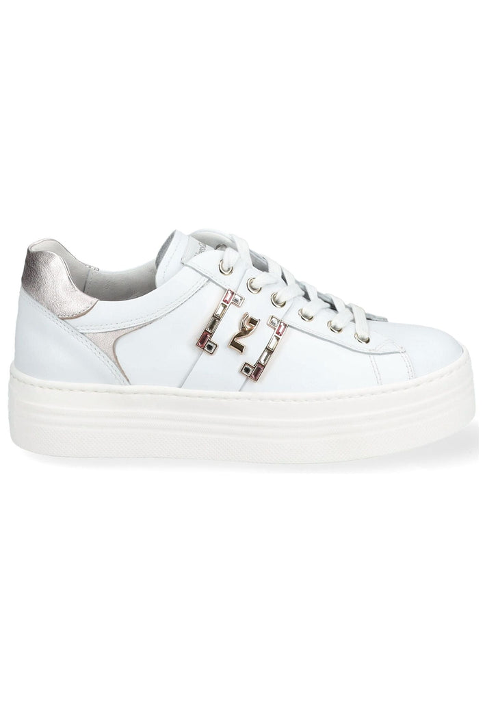 Nero Giardini Sneaker Leder Weiß/Rosa