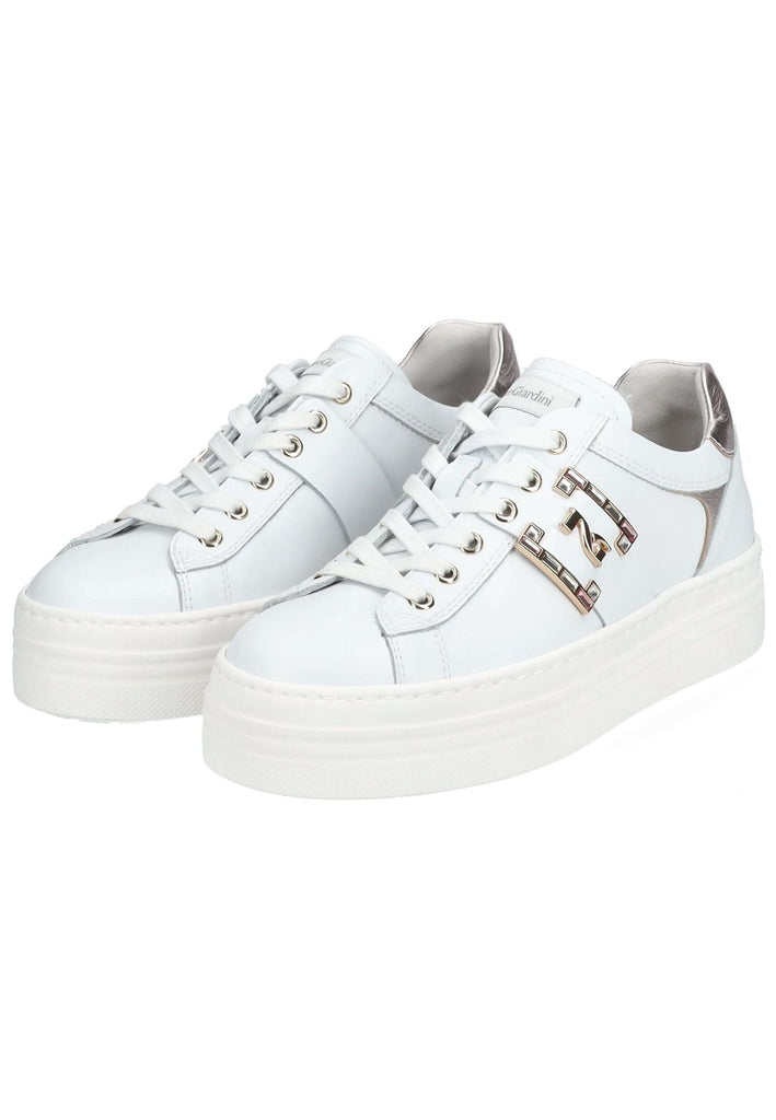 Nero Giardini Sneaker Leder Weiß/Rosa