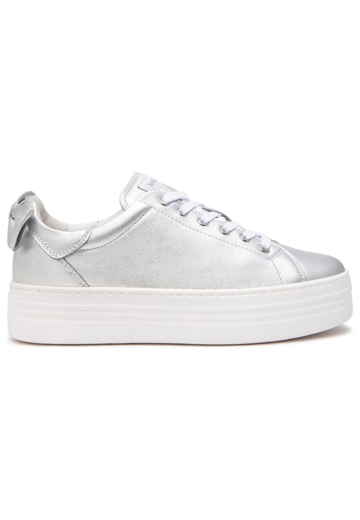 Nero Giardini Sneaker Lederimitat Silber