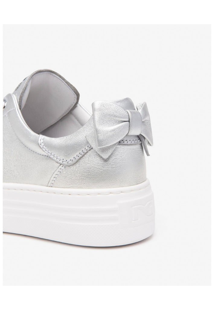 Nero Giardini Sneaker Lederimitat Silber