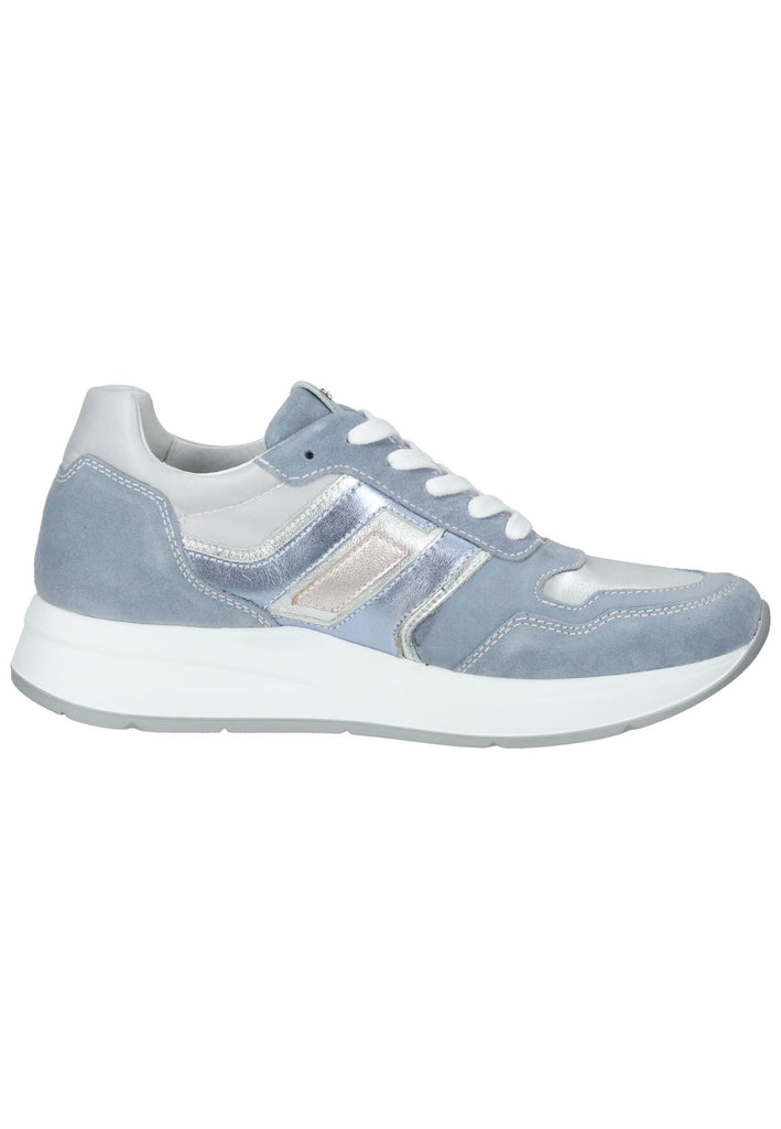Nero Giardini Sneaker Lederimitat/Textil Blau