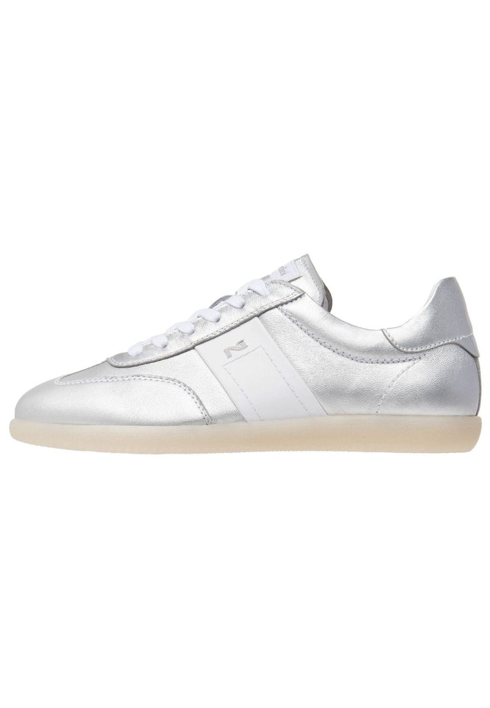 Sneaker Nero Giardini Sneaker Leder Silber