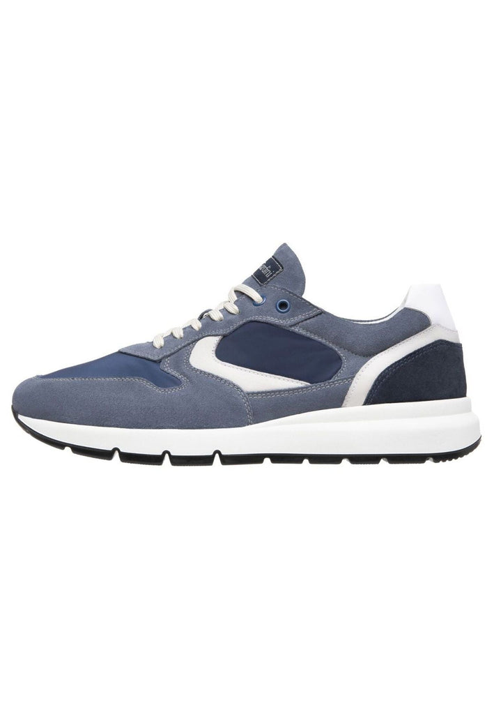 Sneaker Nero Giardini Sneaker Leder/Textil Blau/Weiß