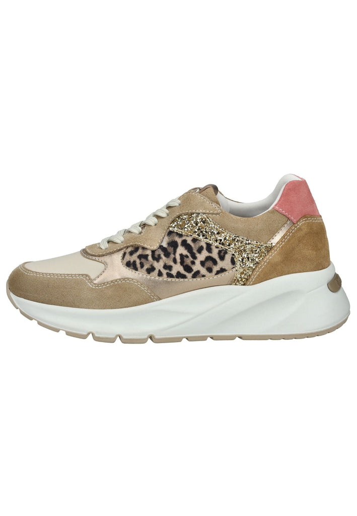 Sneaker Nero Giardini Sneaker Leder/Textil Camel
