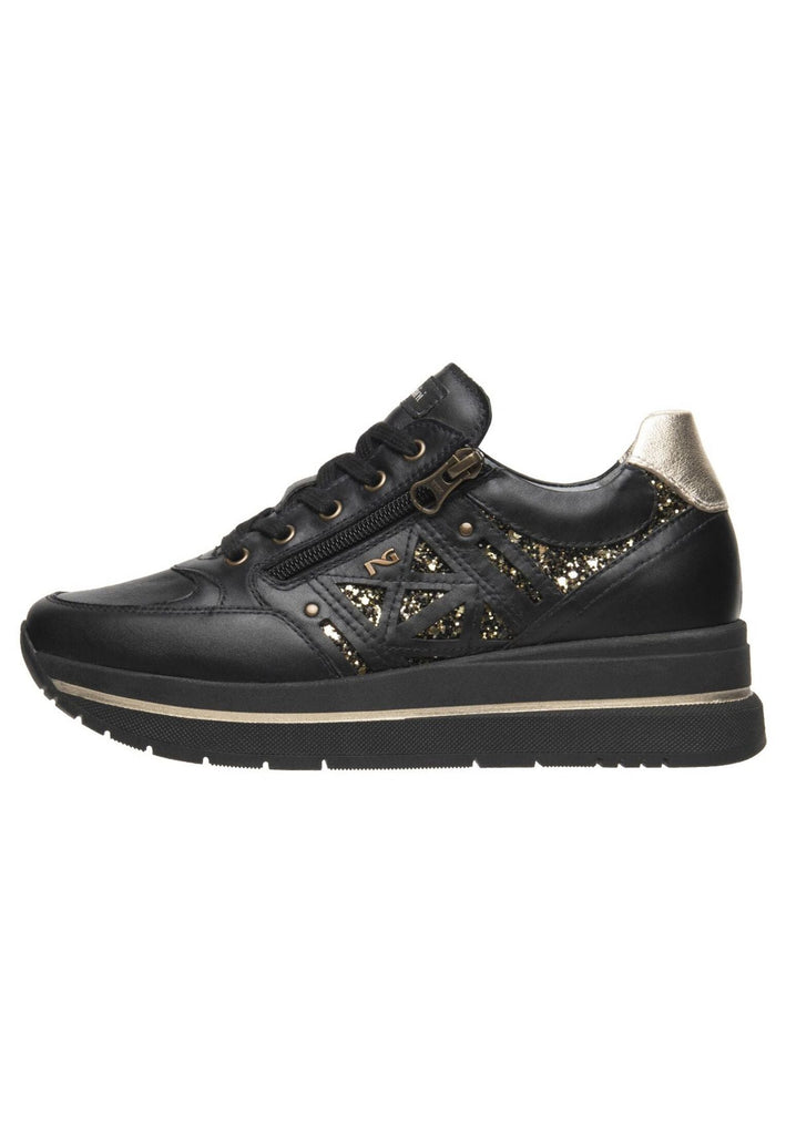 Sneaker Nero Giardini Sneaker Leder/Textil Schwarz