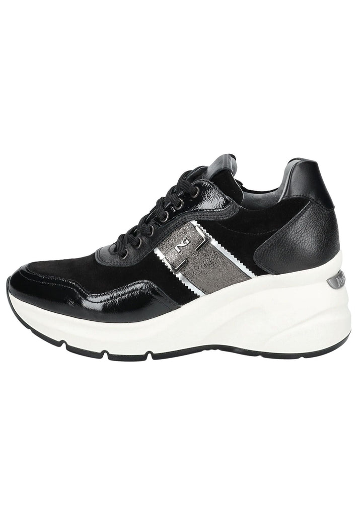 Sneaker Nero Giardini Sneaker Leder/Textil Schwarz Kombi