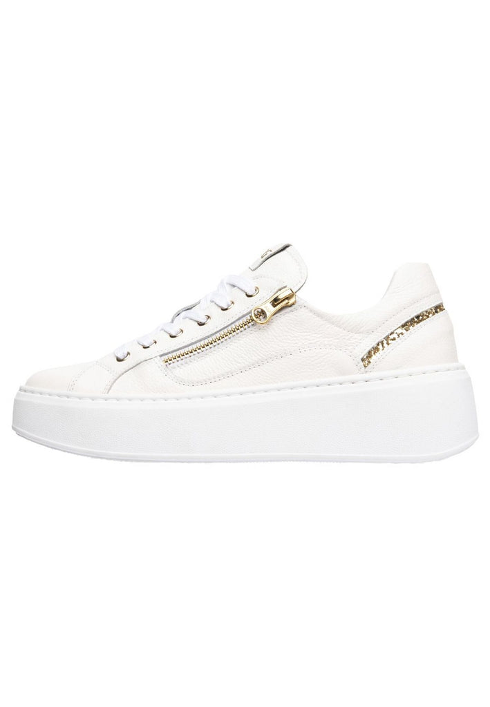 Sneaker Nero Giardini Sneaker Leder/Textil Weiß