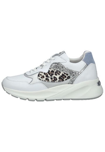 Sneaker Nero Giardini Sneaker Leder/Textil Weiß Kombi
