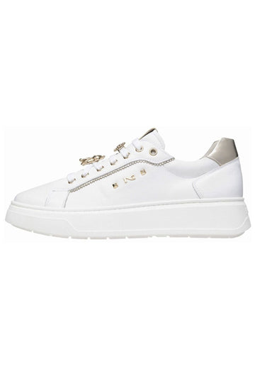 Sneaker Nero Giardini Sneaker Leder Weiß