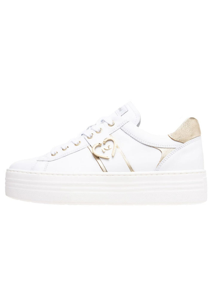 Sneaker Nero Giardini Sneaker Leder Weiß