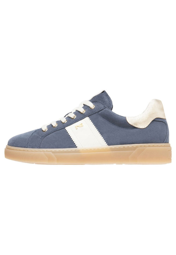 Sneaker Nero Giardini Sneaker Lederimitat Blau