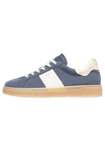 Sneaker Nero Giardini Sneaker Lederimitat Blau
