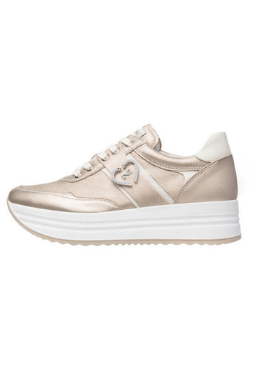 Sneaker Nero Giardini Sneaker Lederimitat Rosegold