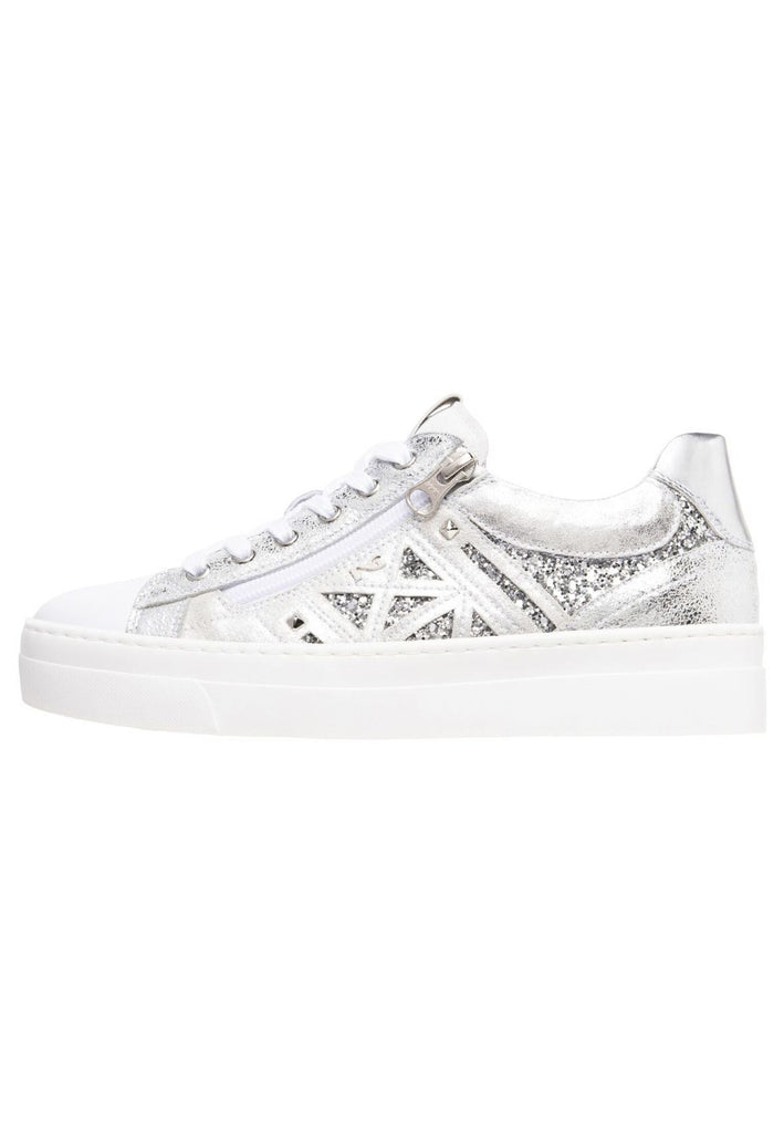 Sneaker Nero Giardini Sneaker Lederimitat/Textil Weiß