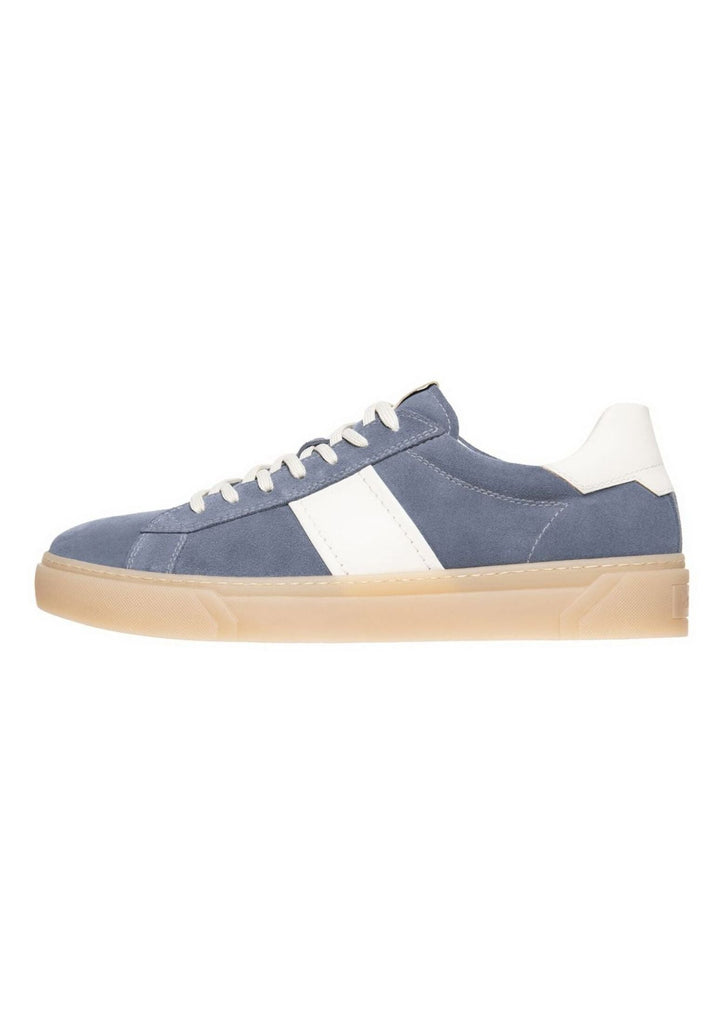 Sneaker Nero Giardini Sneaker Veloursleder/Textil Blau/Weiß