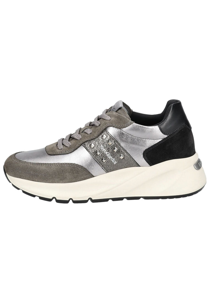 Sneaker Nero Giardini Sneaker Veloursleder/Textil Grau/Schwarz