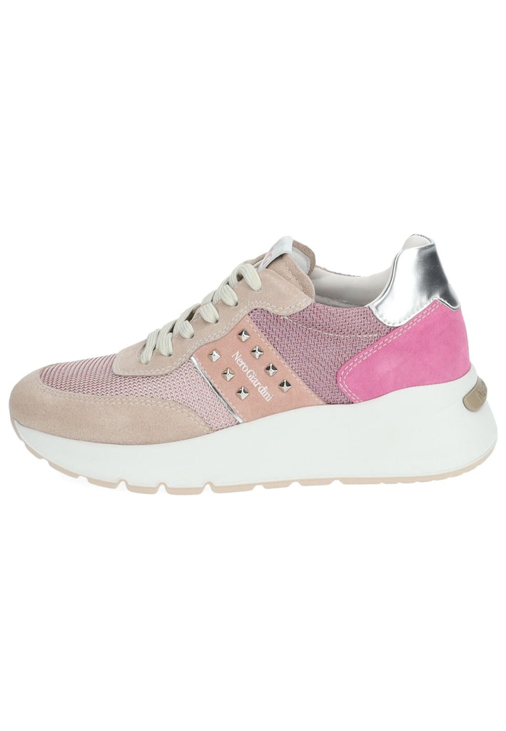 Sneaker Nero Giardini Sneaker Veloursleder/Textil Pink/Violett