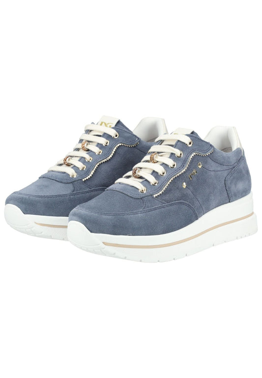 Nero Giardini Sneaker Veloursleder Blau