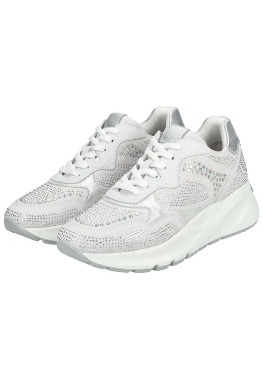 Nero Giardini Sneaker Veloursleder Hellgrau